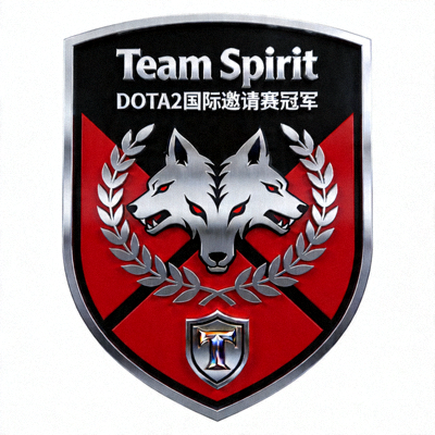 Team Spirit战队标志 - DOTA2国际邀请赛冠军